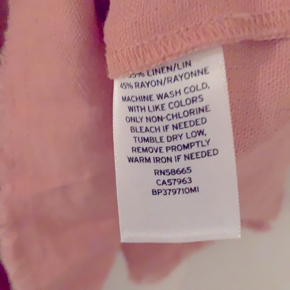 NOT FOR SALE Very 🌺 cute Top tie front / linen - Picture 9 of 9